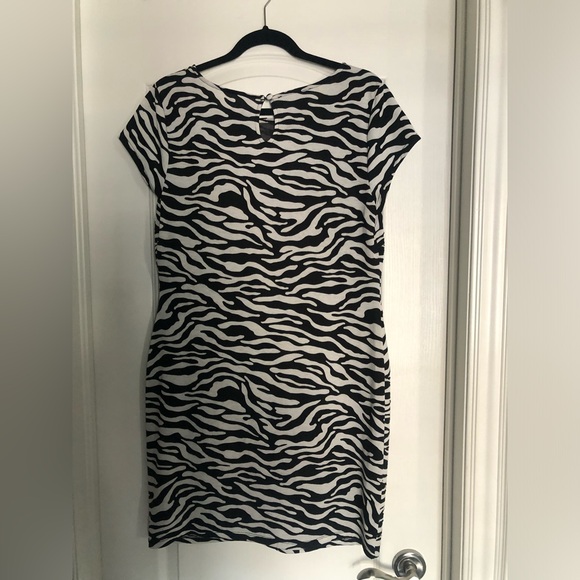 Zebra print dress - INC international Concept - XL - Picture 2 of 3